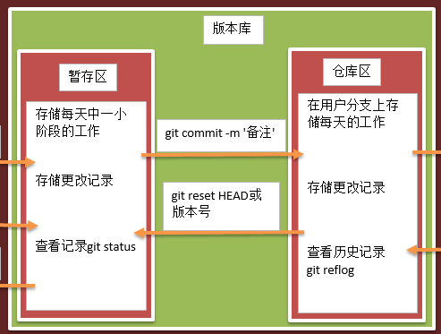 工作区与暂存区