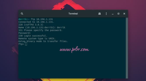 在Linux命令行中安装及使用FTP客户端的方法