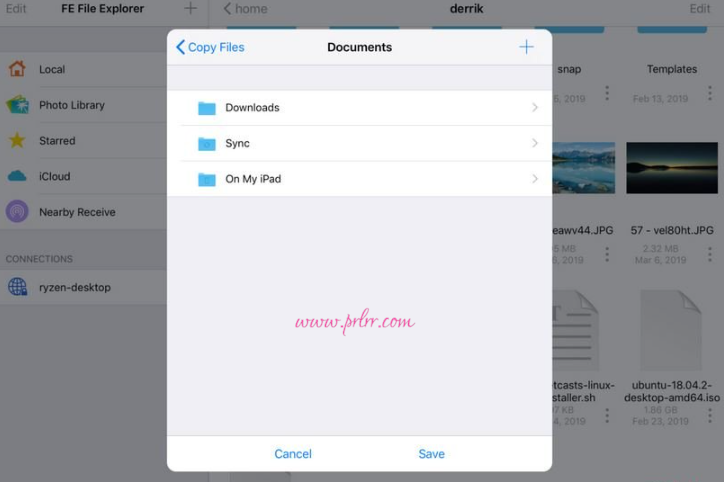 将文件从Linux传输到iOS和将文件从iOS传输到Linux的方法
