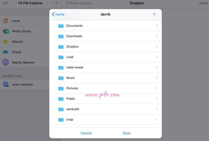 将文件从Linux传输到iOS和将文件从iOS传输到Linux的方法